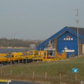 Meerdere KNRM voertuigen bij station Katwijk