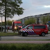 Mogelijk persoon te water Schoutenlaan Voorhout
