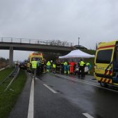 Zwaar ongeval Ir. G. Tjalmaweg N206 Valkenburg