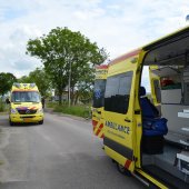 Ongeval letsel op de Torenvlietslaan in Valkenburg