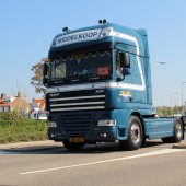 Truckrun 2015 rijdt door de Bollenstreek