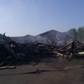 Nablussen zeer grote brand Vinkenweg Rijnsburg