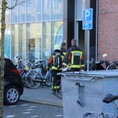 Prullenbakbrand Louis de Colignylaan Katwijk