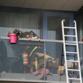 Buitenbrand Mozartlaan Voorthout