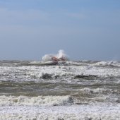 Kitesurfer vermist Katwijk