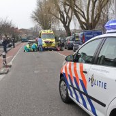 Ongeval tussen scooter en auto Valckslootlaan Hillegom