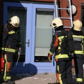 Buitenbrand Mozartlaan Voorthout