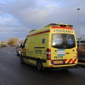 Ongeval fietsster met bus Sassenheim