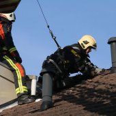 Gebouwbrand Schorrekruidweg/Wijnruitstr. Voorhout