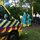 Aanrijding brommer/brommer Leidsevaart Voorhout