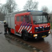 Gebouwbrand Groen van Pinstererweg Katwijk