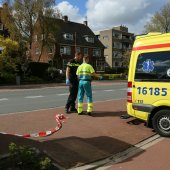 Ongeval Auto met Elektrische fiets van den Endelaan Hillegom