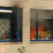 Gebouwbrand Hyacintstraat Katwijk