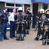 Brandgerucht Badstraat Katwijk