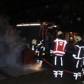 Containerbrand Melkweg Katwijk