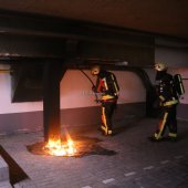 Kleine brand in parkeer garage Binnenweg Noordwijk