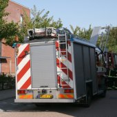 Buitenbrand Mozartlaan Voorthout