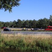 Ongeval meerdere voertuigen A44 Sassenheim