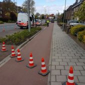 Ongeval Auto met Elektrische fiets van den Endelaan Hillegom