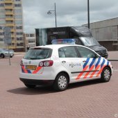 Reddingsactie strand Noordwijk