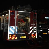 Binnenbrand woning Graaf Florislaan Rijnsburg