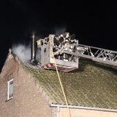 Woningbrand ontdekt door voorbijgangers 's Gravendamseweg Noordwijkerhout