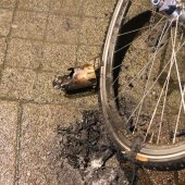 Electrische fiets in de brand gestoken Voorhout