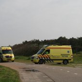 Ongeval fietspad Bosweg ( duinen ) Noordwijk