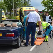 Ongeval letsel op de Torenvlietslaan in Valkenburg