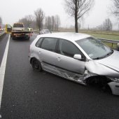 Eenzijdig ongeval A44 L 9.0 Sassenheim