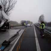 Eenzijdig ongeval A44 L 9.0 Sassenheim