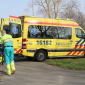 Scootmobiel komt ten van Berckelweg N444 Noordwijk