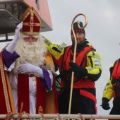 Aankomst Sinterklaas met zijn Zwarte Pieten Noordwijk