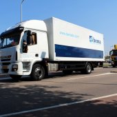 Truckrun 2015 rijdt door de Bollenstreek