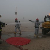 “Oefening Reddingsbrigade (NRB) en Brandweer Noordwijk”