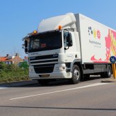 Truckrun 2015 rijdt door de Bollenstreek