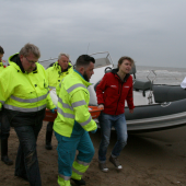 Oefening Springtij hulpdiensten op het strand