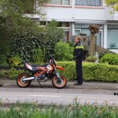 Ongeval Motor met auto Parklaan Sassenheim