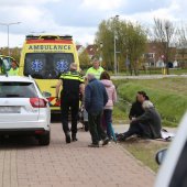 Ongeval Scooter met auto Beeklaan Noordwijk