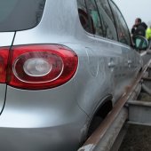 5 voertuigen botsen tegen elkaar A44 12,5 Sassenheim