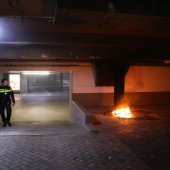Kleine brand in parkeer garage Binnenweg Noordwijk
