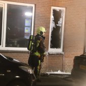 Woningbrand Langevaart Rijnsburg