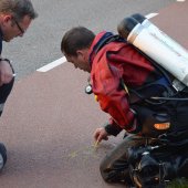 Scheepvaart schip in nood Huigsloterdijk Abbenes