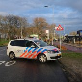 Ongeval fietsster met bus Sassenheim