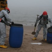 “Oefening Reddingsbrigade (NRB) en Brandweer Noordwijk”