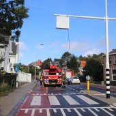 Brandweer rukt uit voor kapotte verkeersbord Oude Zeeweg