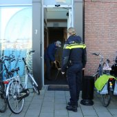 Prullenbakbrand Louis de Colignylaan Katwijk