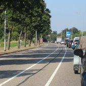 Ongeval meerdere voertuigen A44 Sassenheim