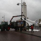 Middel hulpverlening Koningin Wilhelmia Boulevard  Noordwijk