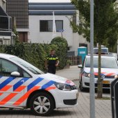 Quadrijder klapt op voorligger Brouwerstraat Rijnsburg